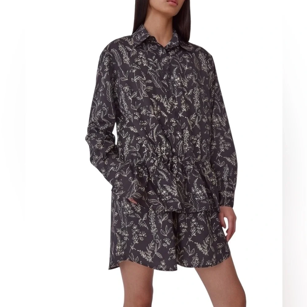 THAKOON -  Printed Button Up Shirt Dress - NEW - Picture 2 of 4